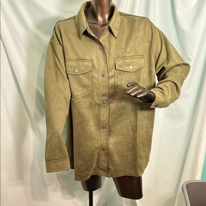 HYFVE sueded Western Snap Jacket - Small - New